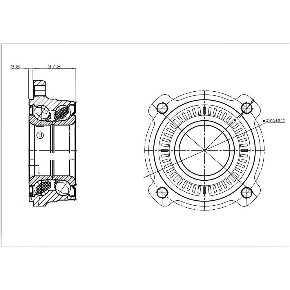 Подшипник ступицы TRIALLI MR 2680 preview 4