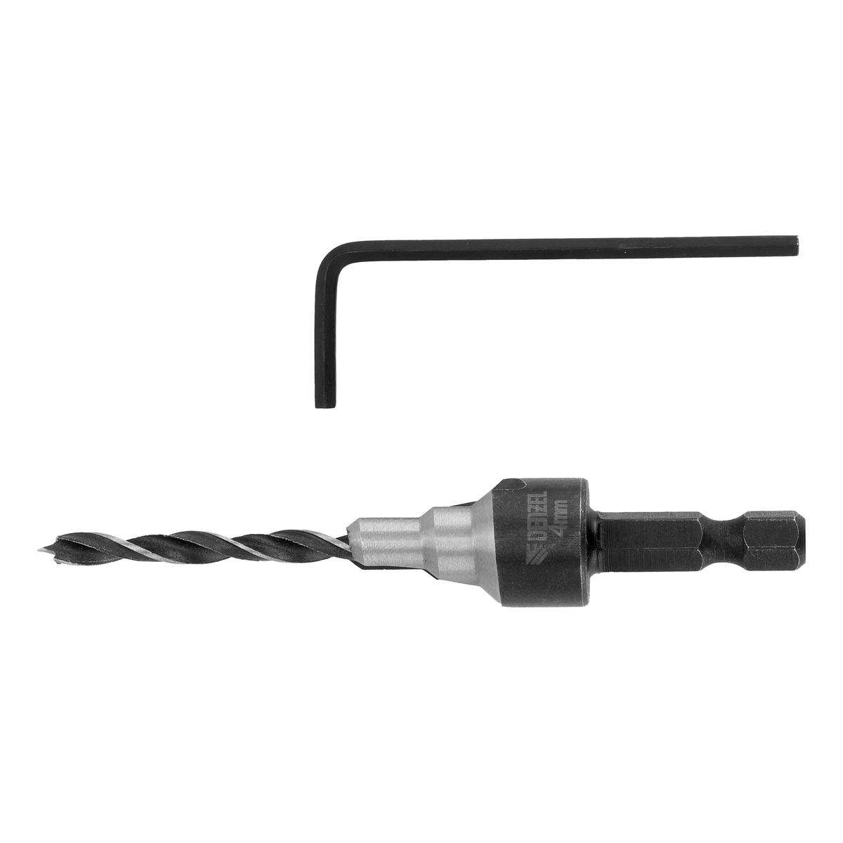 Сверло-зенкер под конфирмат, 4 мм // Denzel preview 2