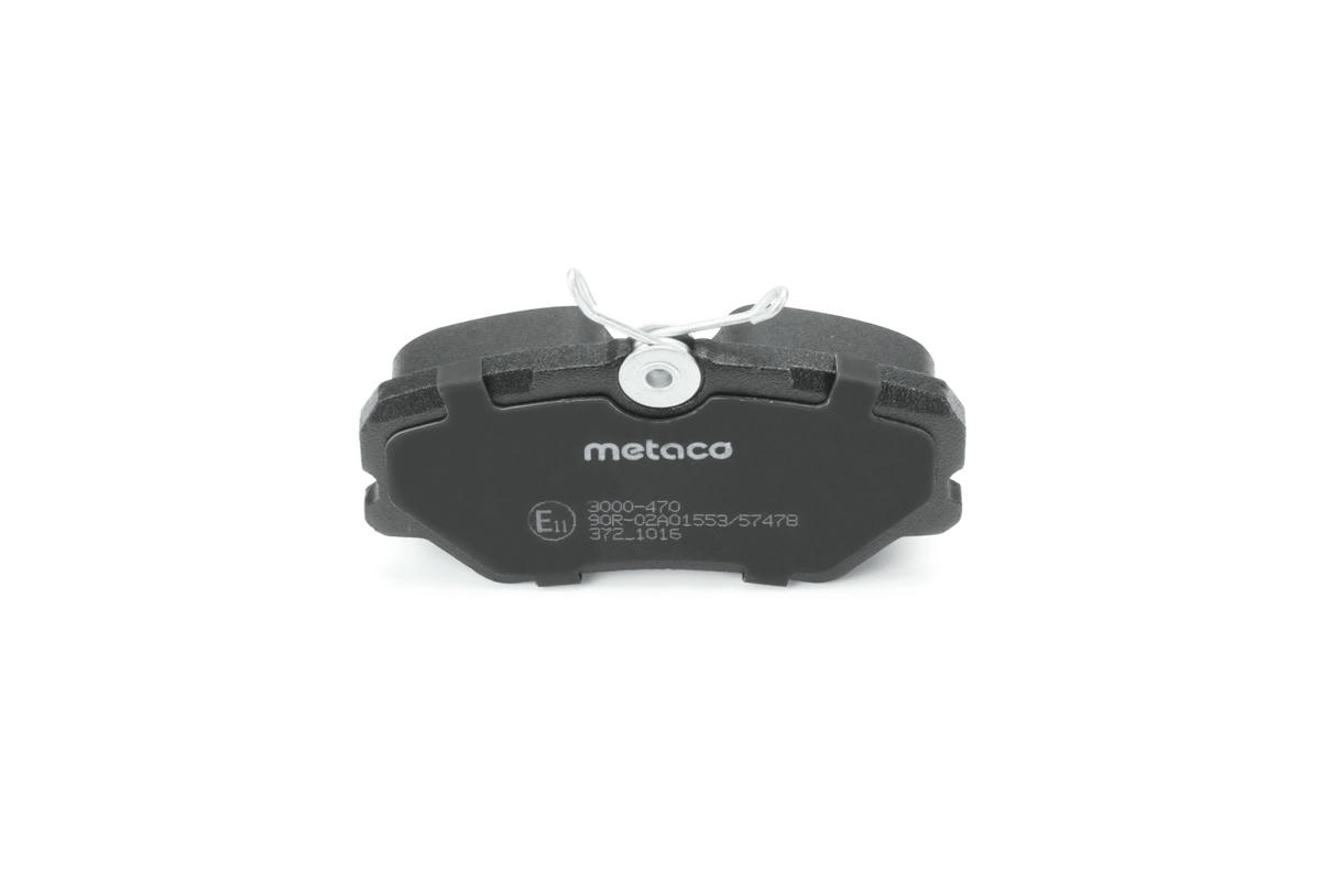 Колодки тормозные передние к-кт metaco 3000-470 preview 5