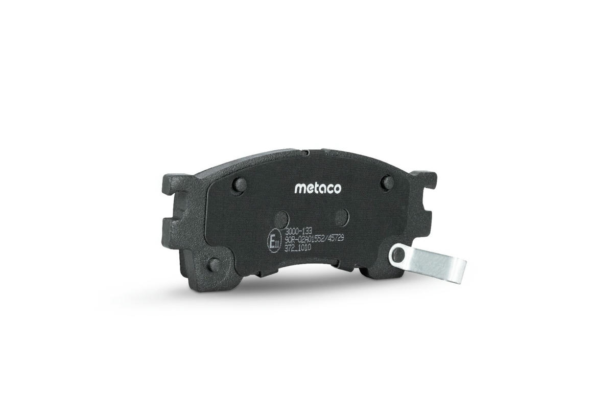 Колодки тормозные передние к-кт metaco 3000-133 preview 3