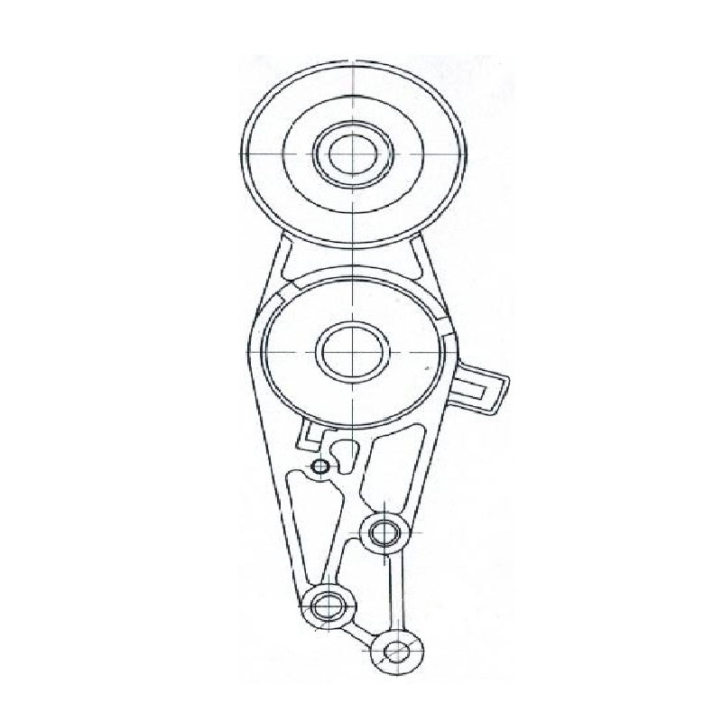 Ролик-натяжитель ручейкового ремня TRIALLI CM5082 preview 3