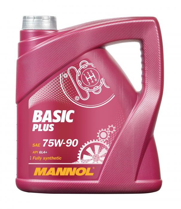 Масло трансмиссионное MANNOL BASIC PLUS 75W90 GL-4+ синт. 4л. preview 1