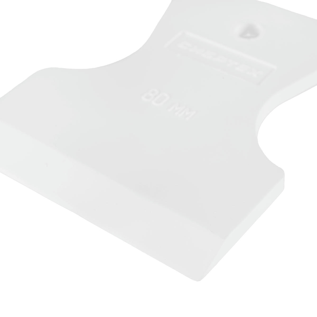 Шпатель 80мм белая резина, Сибртех preview 3