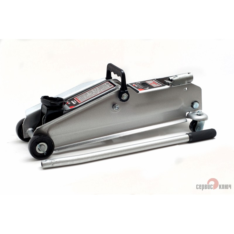 Домкрат подкатной гидравлический 3т 133-387мм в кейсе СЕРВИС КЛЮЧ preview 1