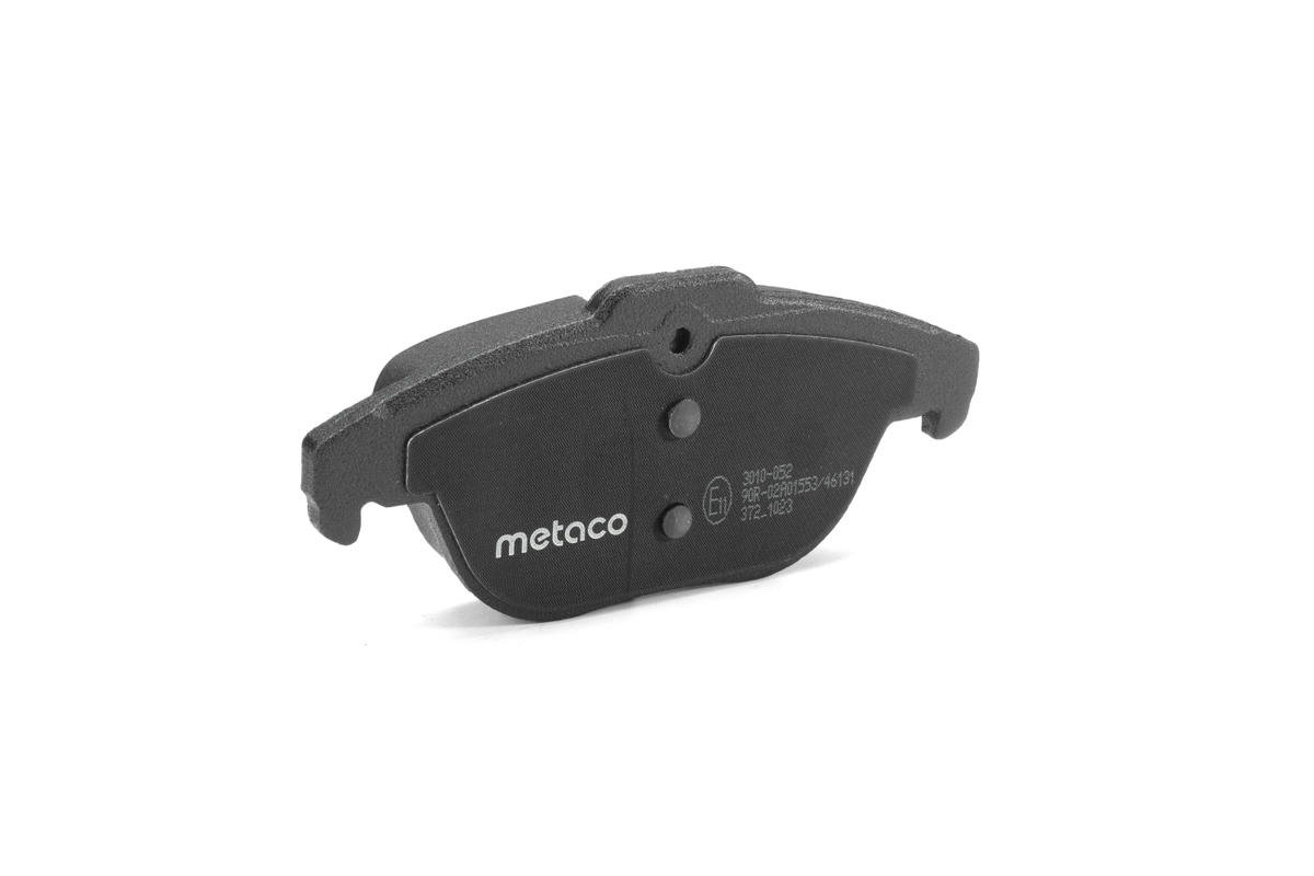 Колодки тормозные задние дисковые к-кт metaco 3010-052 preview 2