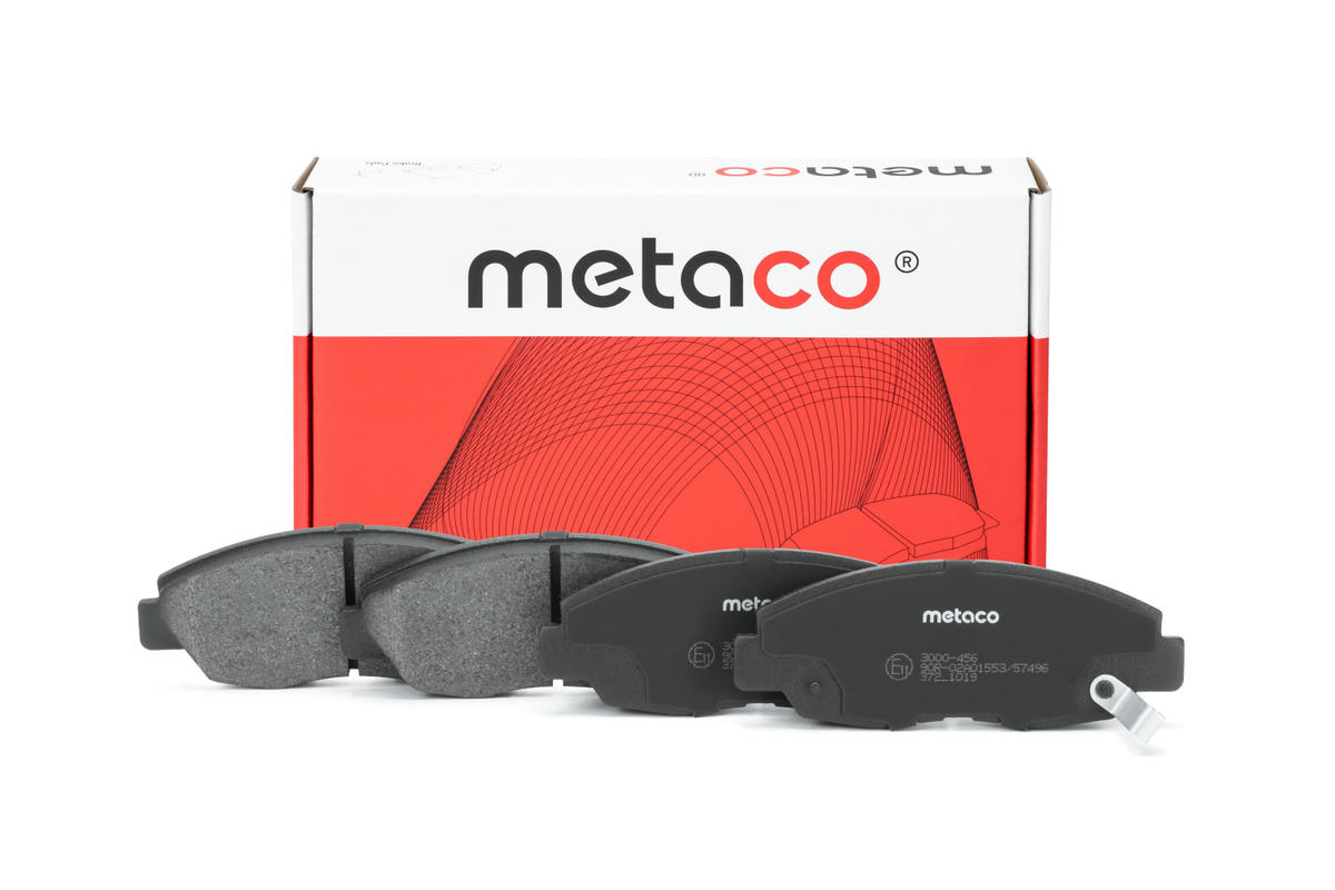 Колодки тормозные передние к-кт metaco 3000-456 preview 1