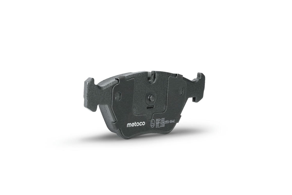 Колодки тормозные передние к-кт metaco 3000-222 preview 3