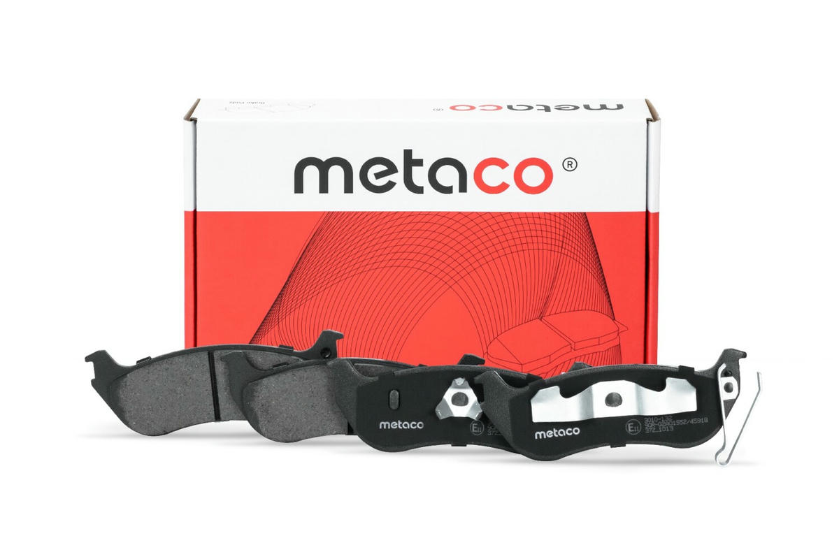 Колодки тормозные задние к-кт metaco 3010-132 preview 1