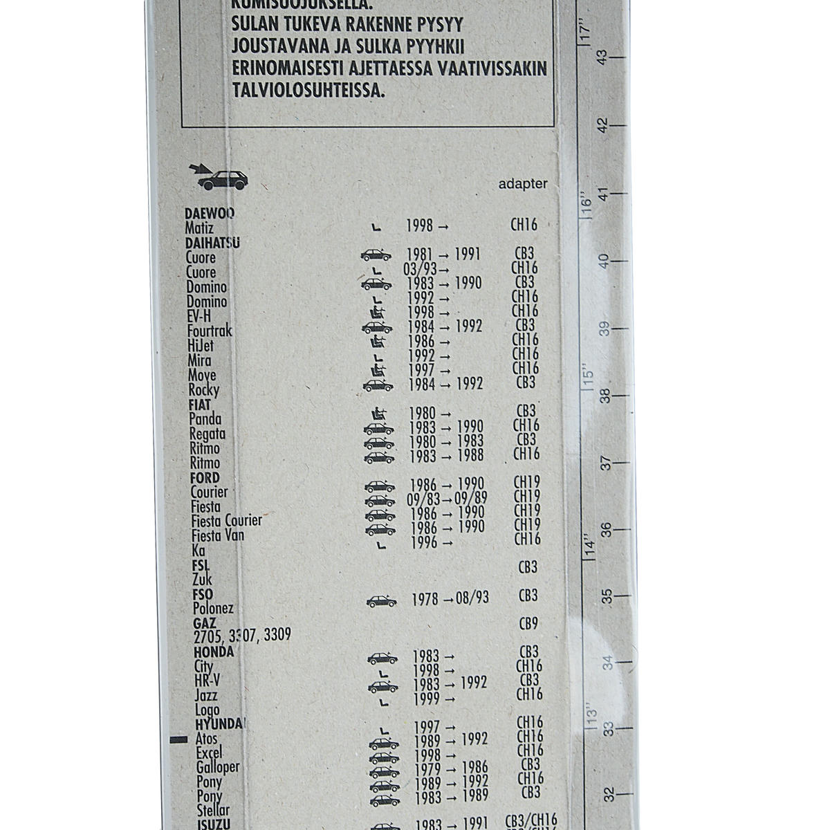 Щетка стеклоочистителя 410мм зимняя CHAMPION preview 5