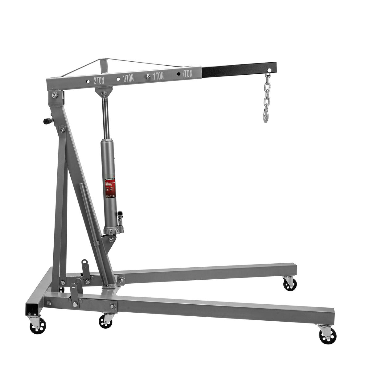 MATRIX 567325 Кран гидравлический, 2 т, h подъема 25–2382 мм, складной (комплект из 2 частей) preview 5