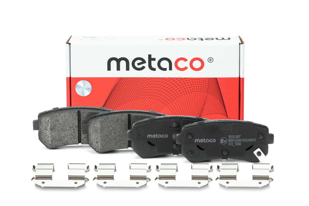 Колодки тормозные задние к-кт metaco 3010-267 preview 1 Колодки тормозные задние к-кт metaco 3010-267 preview 1