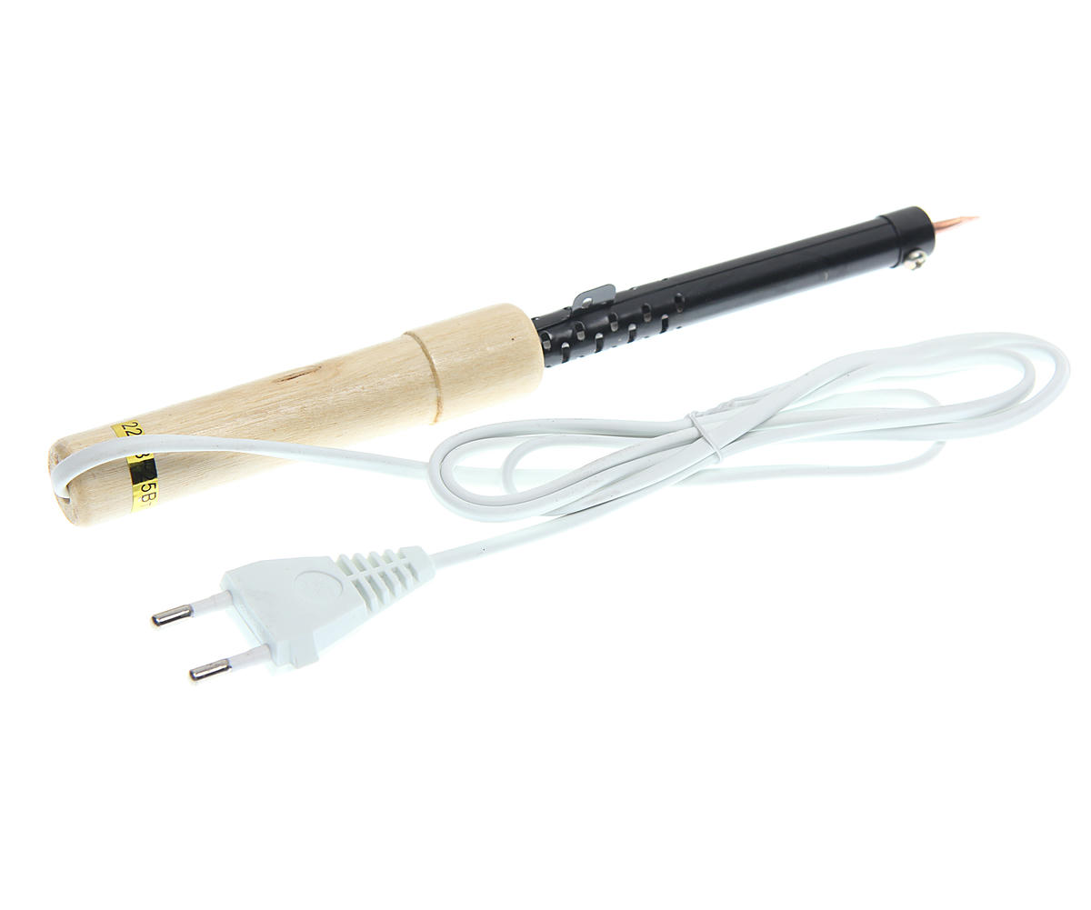Паяльник ПД 220В 25Вт деревянная ручка ЭПСН (Россия) preview 1