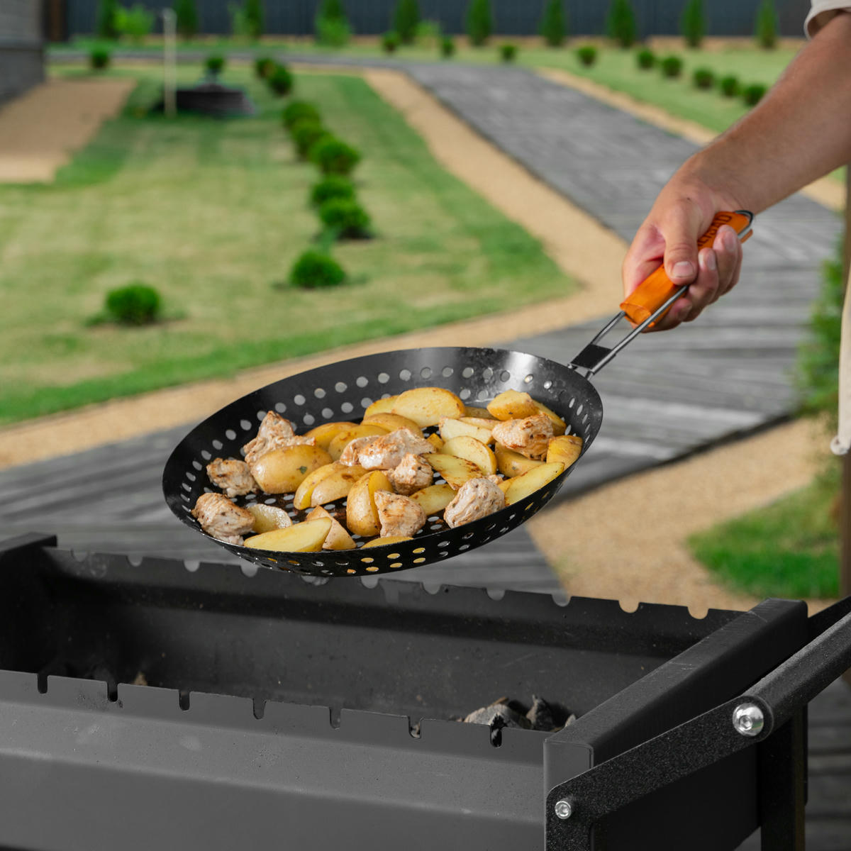 Решетка-жаровня 530х305х40мм PALISAD preview 8