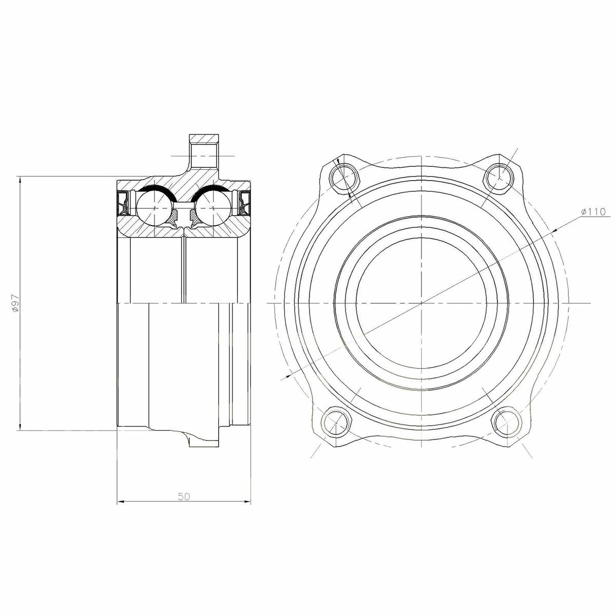 Подшипник ступицы TRIALLI MR 1505 preview 4
