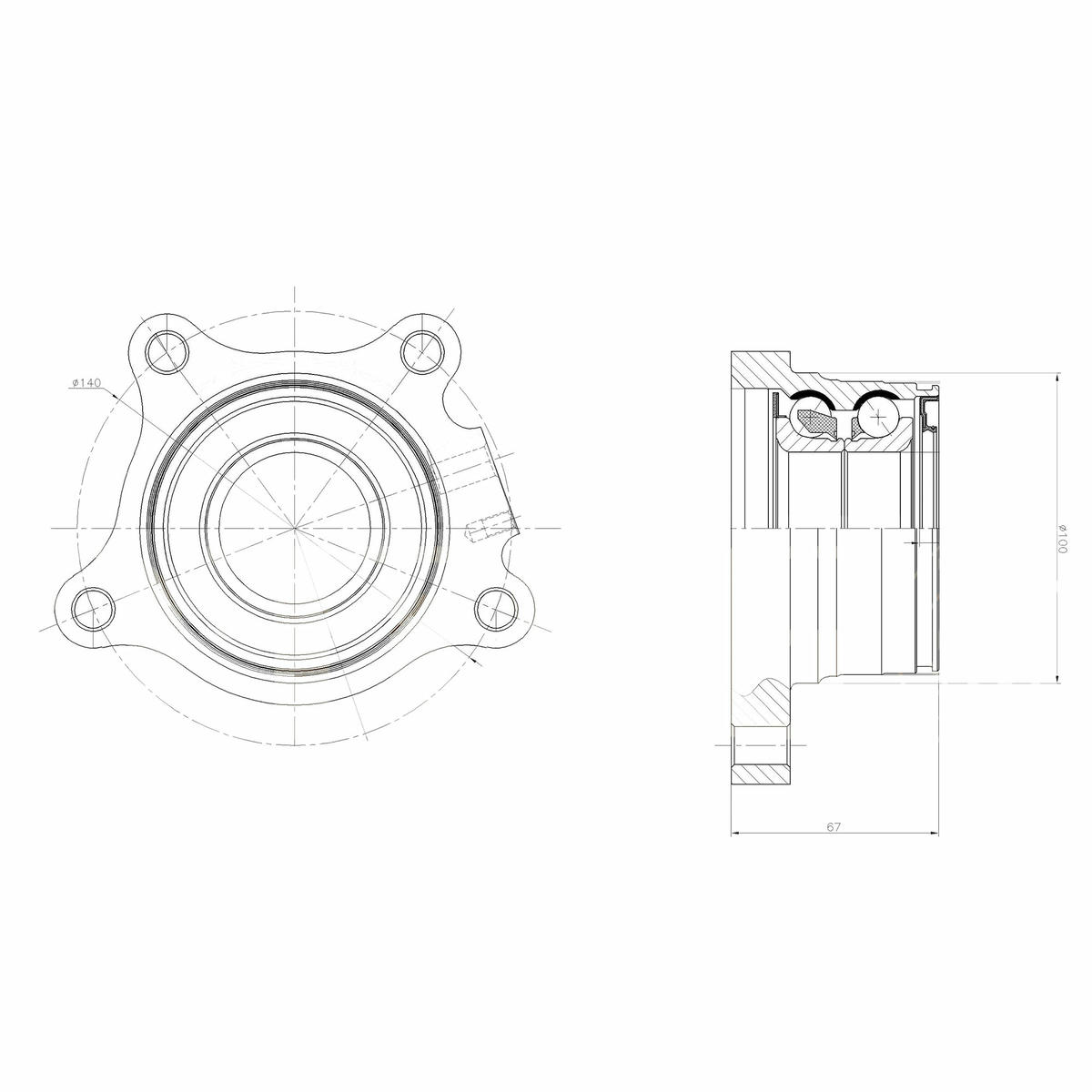 Подшипник ступицы TRIALLI MR 1907 preview 4