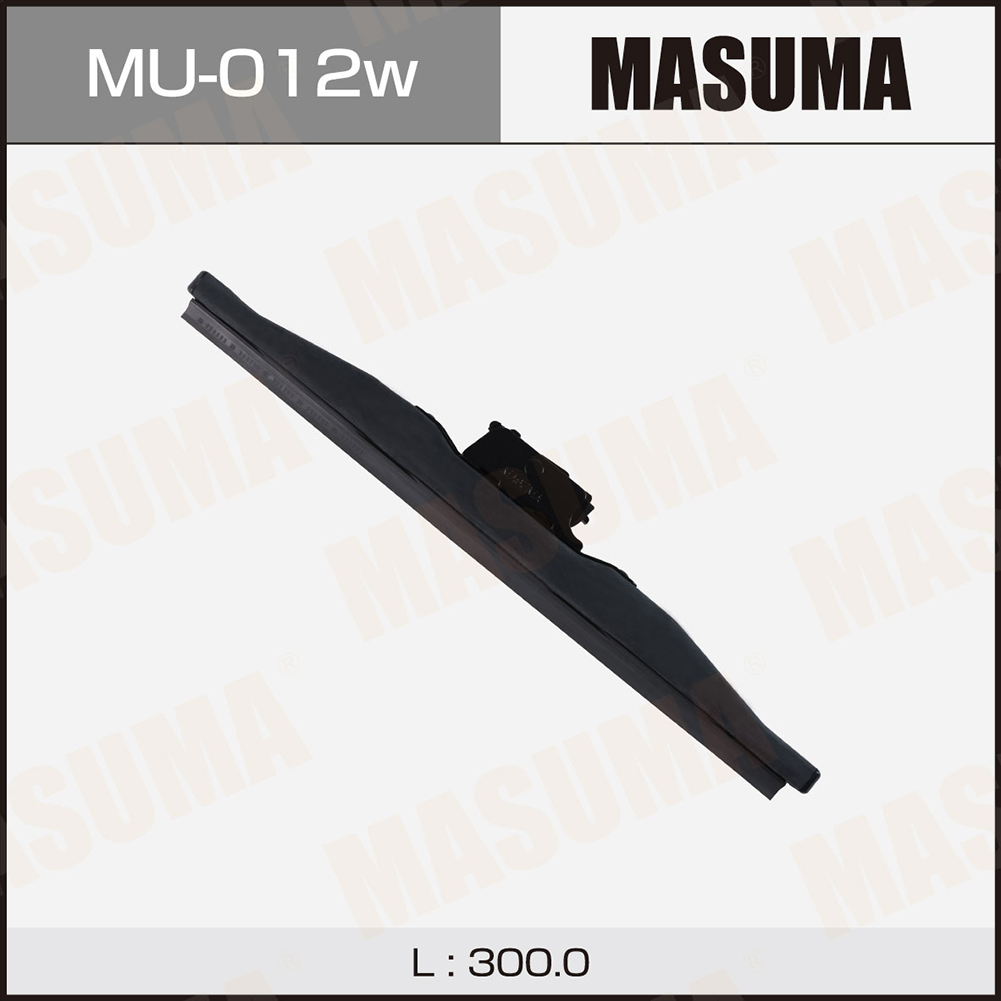 Щетка стеклоочистителя зимняя 300 мм каркасная 1 шт MASUMA Snow Blade MU-012W preview 1