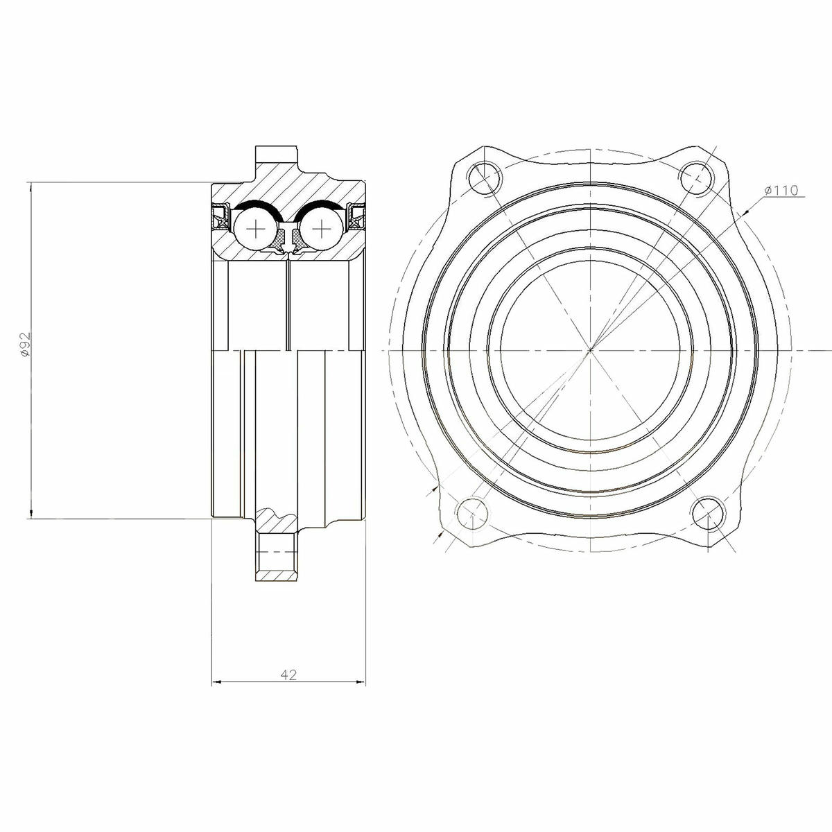 Подшипник ступицы TRIALLI MR 1500 preview 4