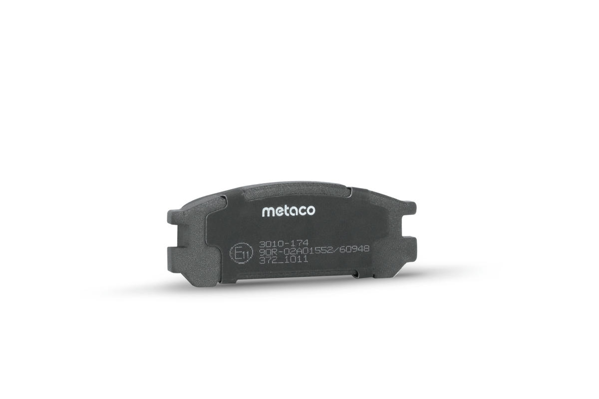 Колодки тормозные задние к-кт metaco 3010-174 preview 2