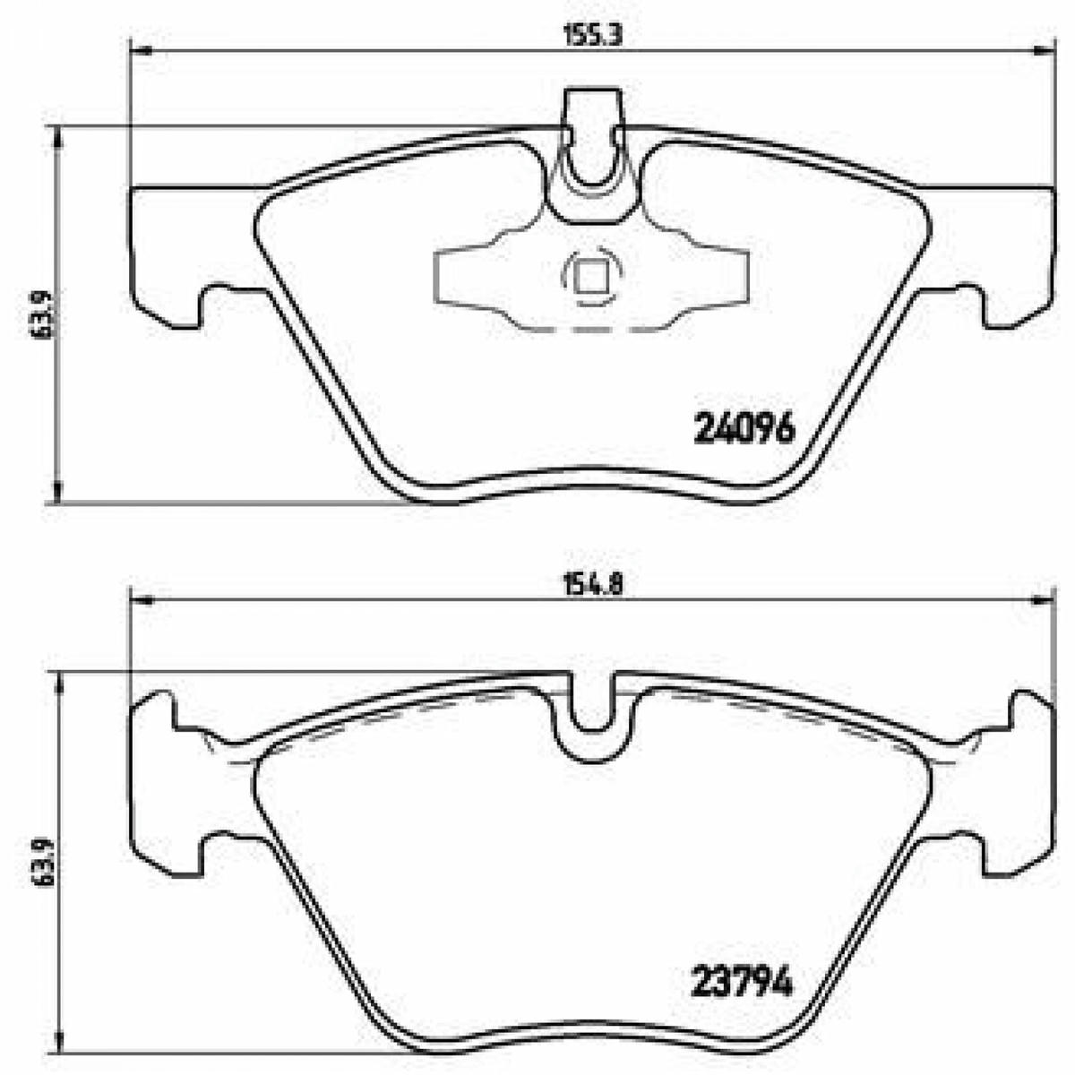 Колодки тормозные передние к-кт TRIALLI PF 4043 preview 3
