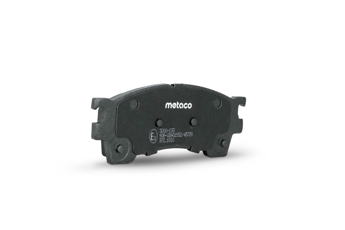 Колодки тормозные передние к-кт metaco 3000-133 preview 4