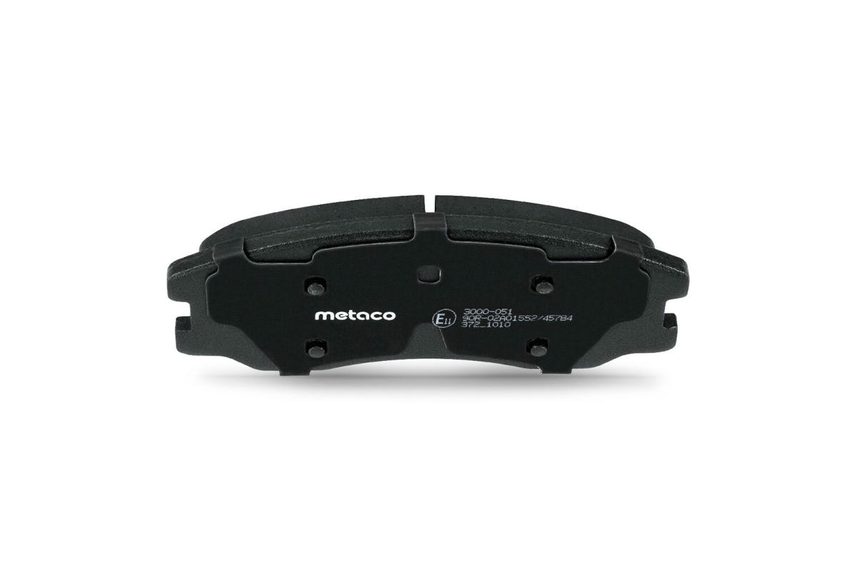 Колодки тормозные передние к-кт metaco 3000-051 preview 4