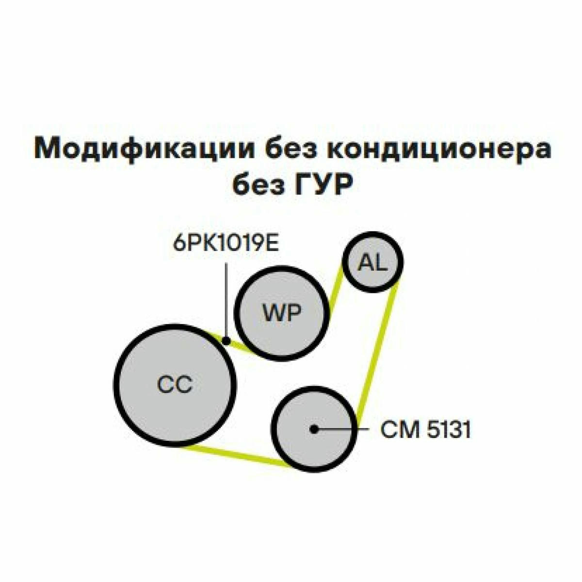 Ролик дополнительный руч. ремня TRIALLI CM5131 preview 5