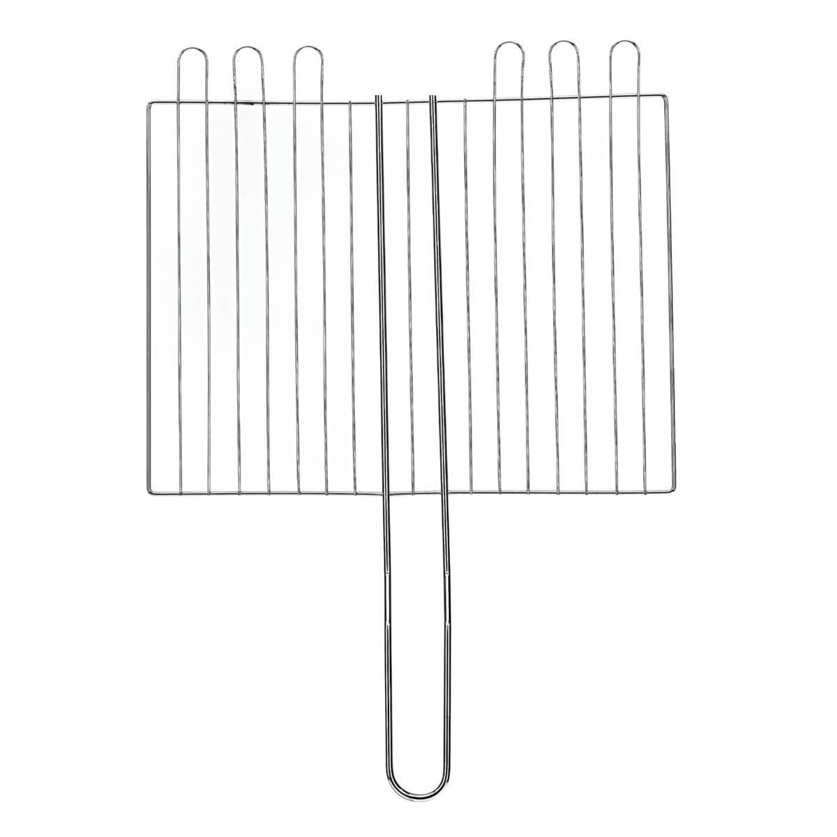 Решетка-гриль 240х310х55 мм, объемная хромированная SPARTA preview 3