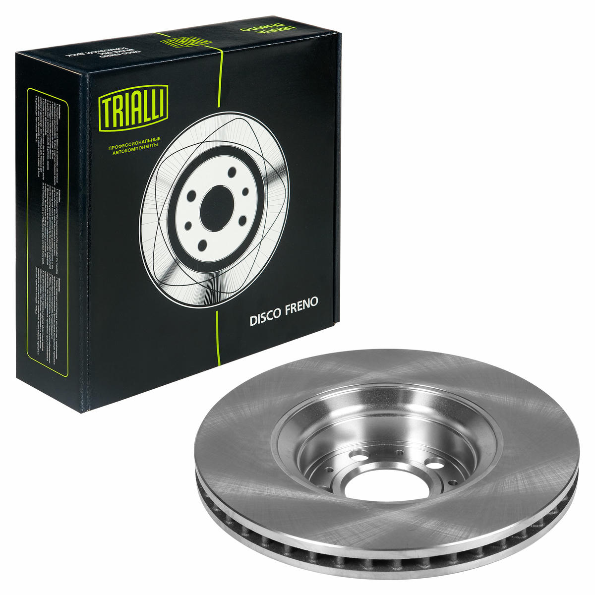 Диск тормозной TRIALLI DF 106206 preview 2