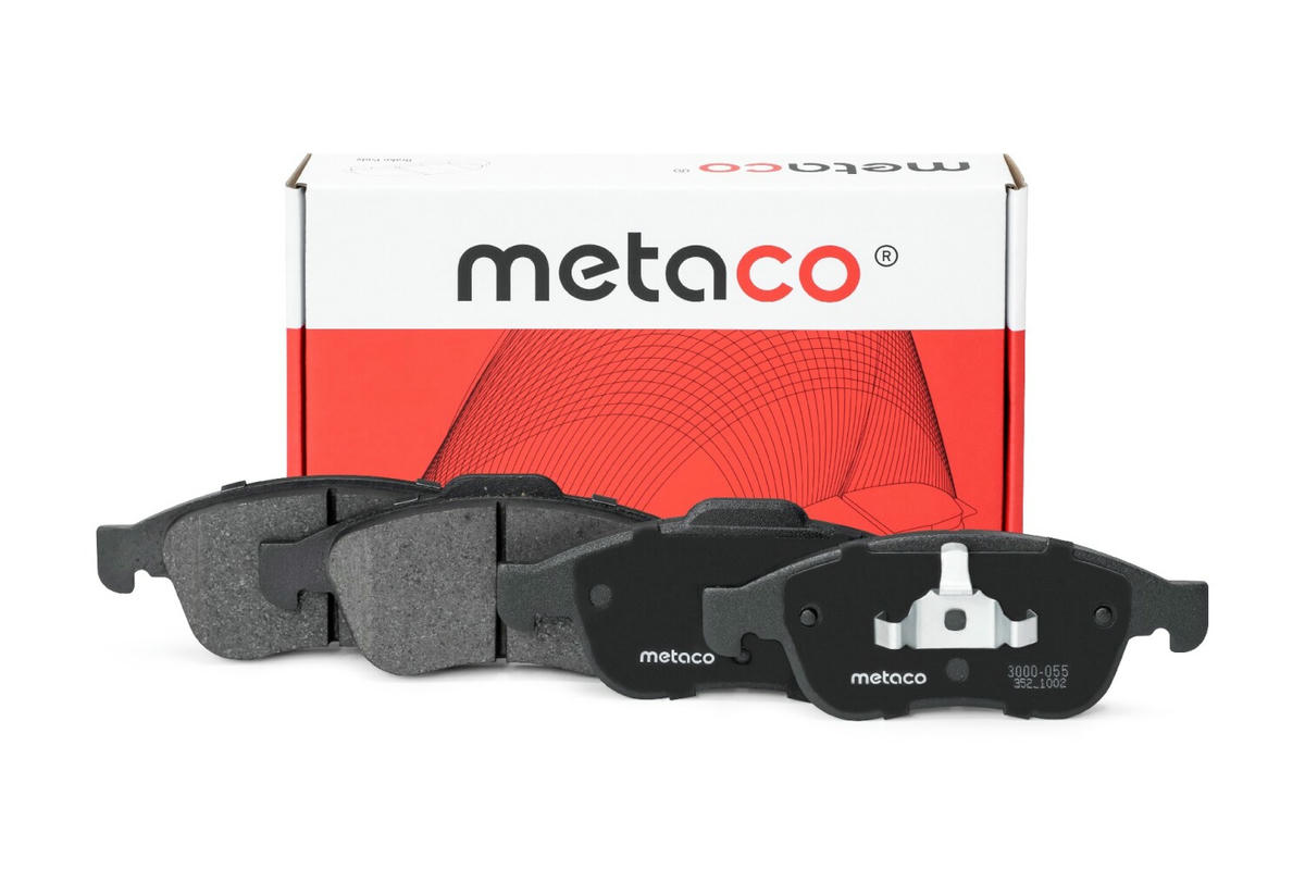 Колодки тормозные передние к-кт metaco 3000-055 preview 1 Колодки тормозные передние к-кт metaco 3000-055 preview 1