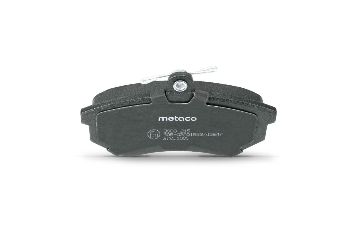 Колодки тормозные передние к-кт metaco 3000-215 preview 4