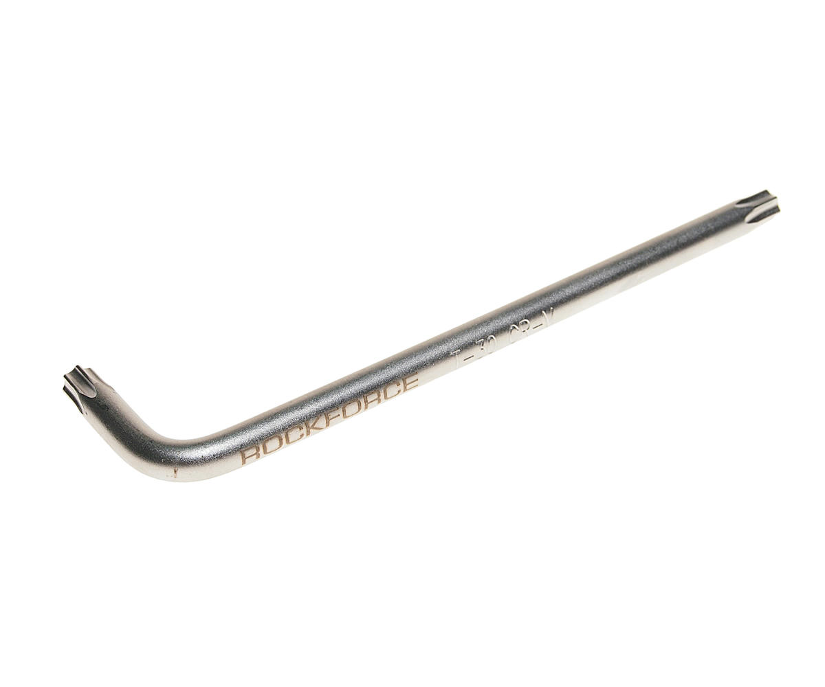 Ключ TORX Г-обр T30H с отверстием длинный ROCK FORCE preview 1