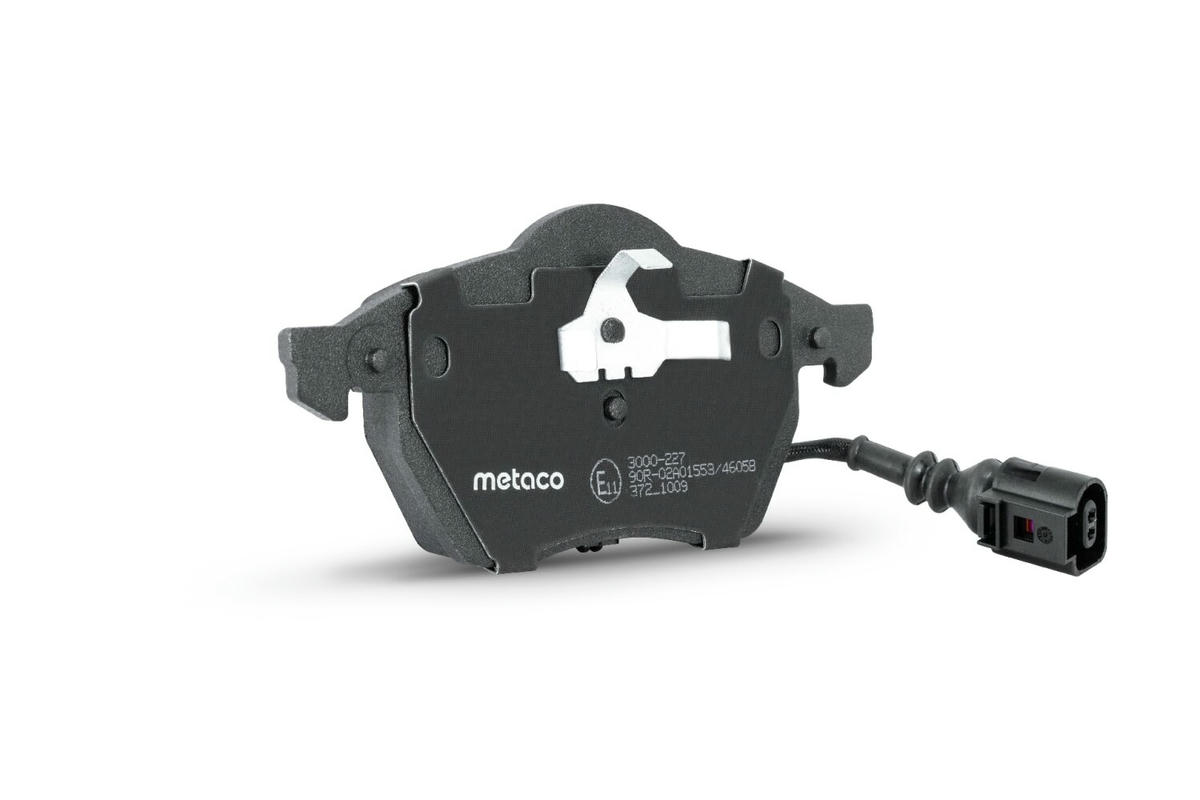 Колодки тормозные передние к-кт metaco 3000-227 preview 2