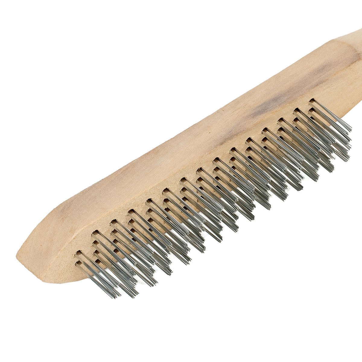 Щетка 4-рядная металлическая с деревянной ручкой SPARTA 748225 preview 4