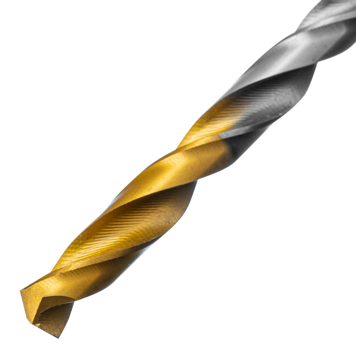 Сверло спиральное по металлу 5,5 x 93мм, Р6М5, Golden Tip // Denzel preview 3