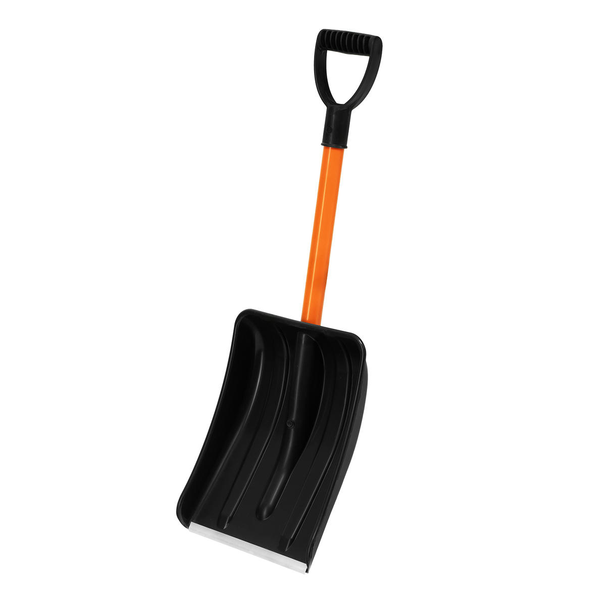 Лопата снеговая пластиковая 275х365х790мм стальной черенок STELS preview 1