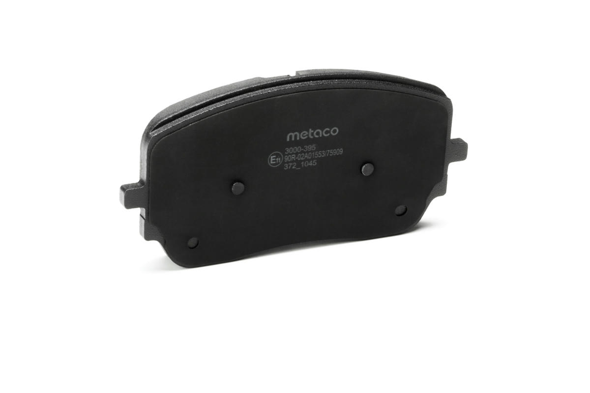 Колодки тормозные передние к-кт metaco 3000-394 preview 3
