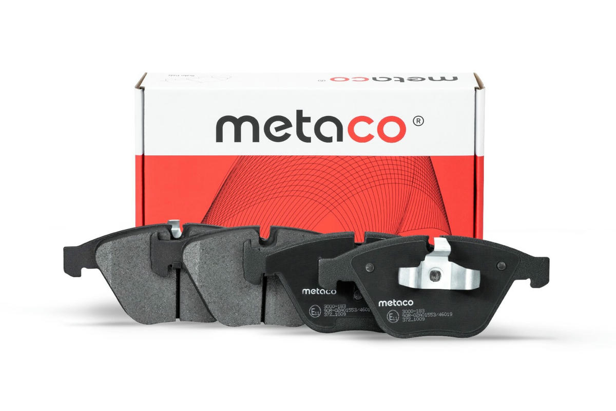 Колодки тормозные передние к-кт metaco 3000-183 preview 1 Колодки тормозные передние к-кт metaco 3000-183 preview 1