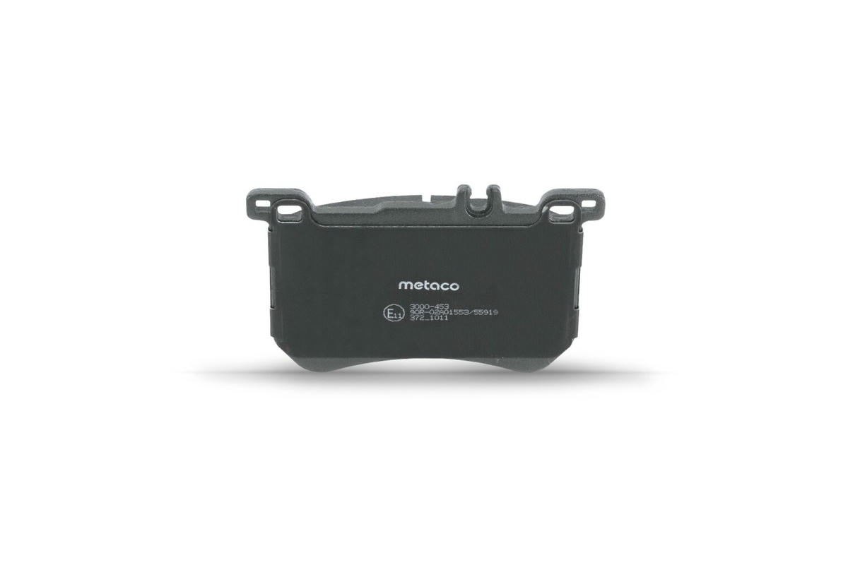 Колодки тормозные передние к-кт metaco 3000-453 preview 4