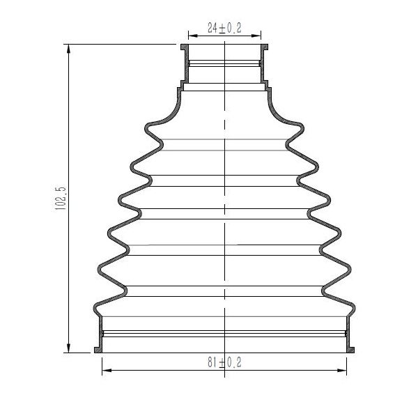Пыльник ШРУСа TRIALLI FG 1904 preview 3