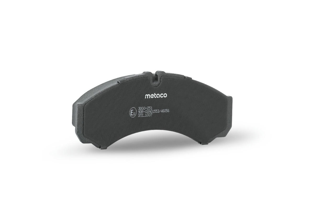 Колодки тормозные передние к-кт metaco 3000-251 preview 2 Колодки тормозные передние к-кт metaco 3000-251 preview 2