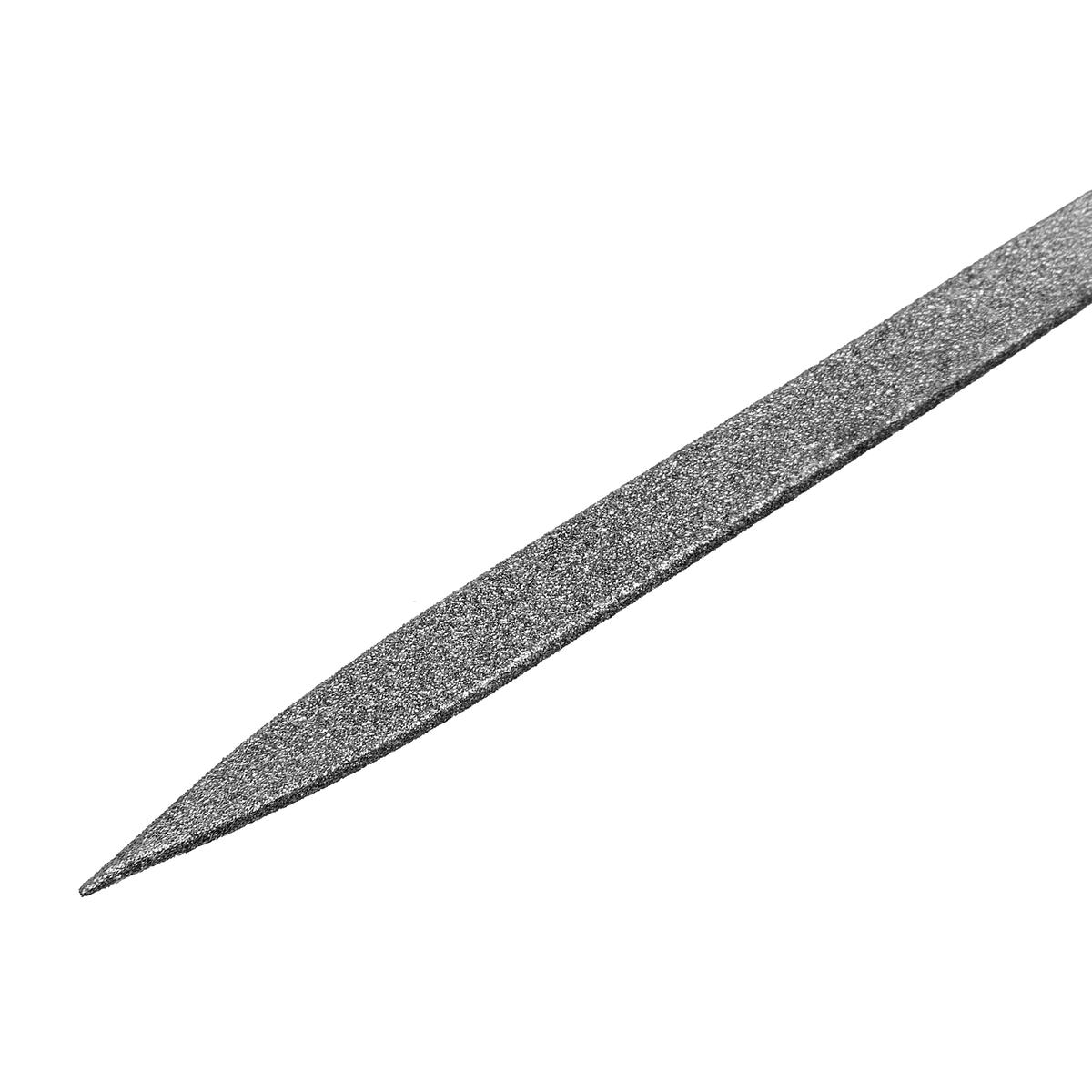 Набор надфилей алмазных 140х70х3 10шт MATRIX preview 5