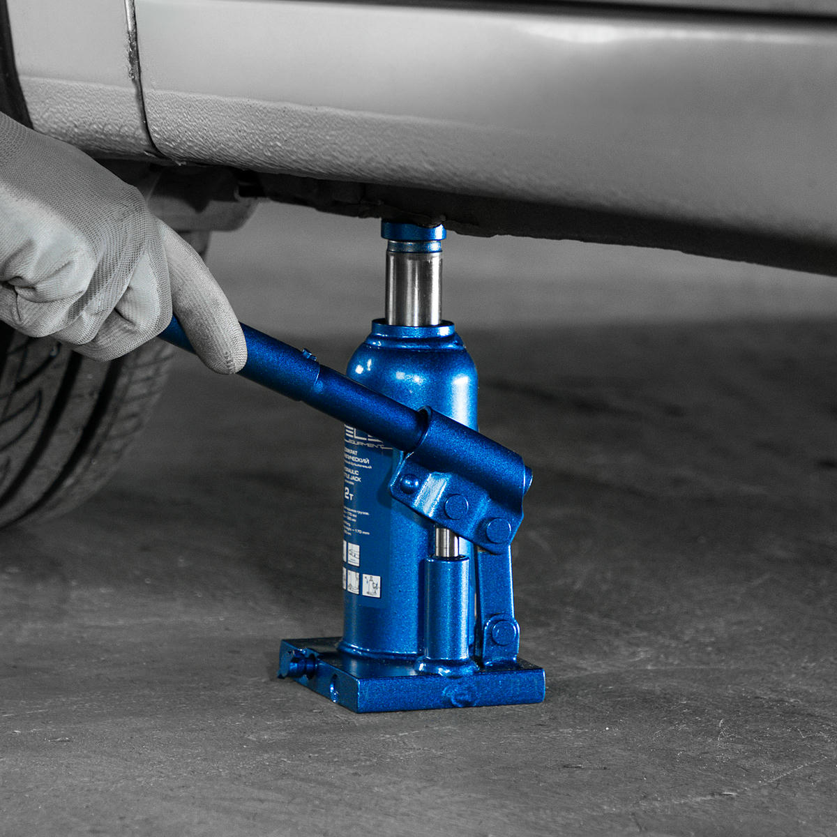 Домкрат бутылочный 2т гидравлический телескопический 170-380мм STELS preview 10