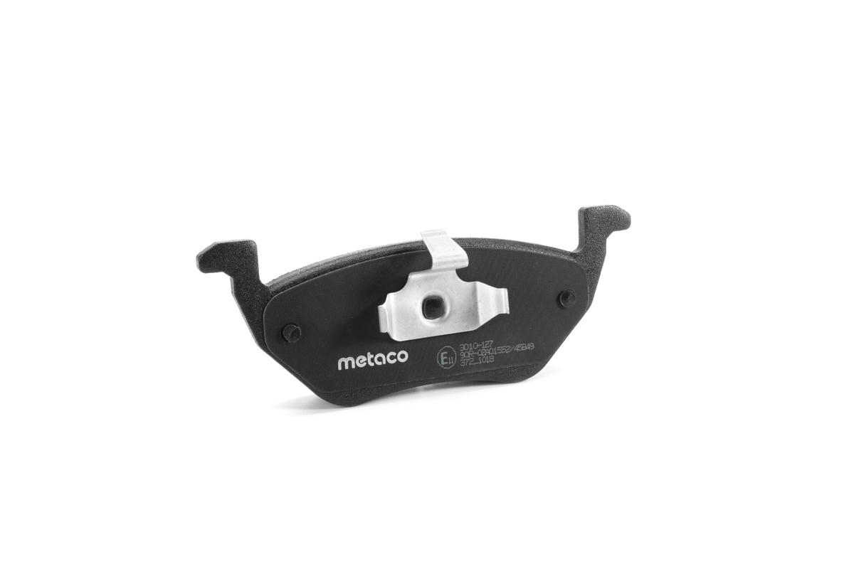Колодки тормозные задние дисковые к-кт metaco 3010-127 preview 5