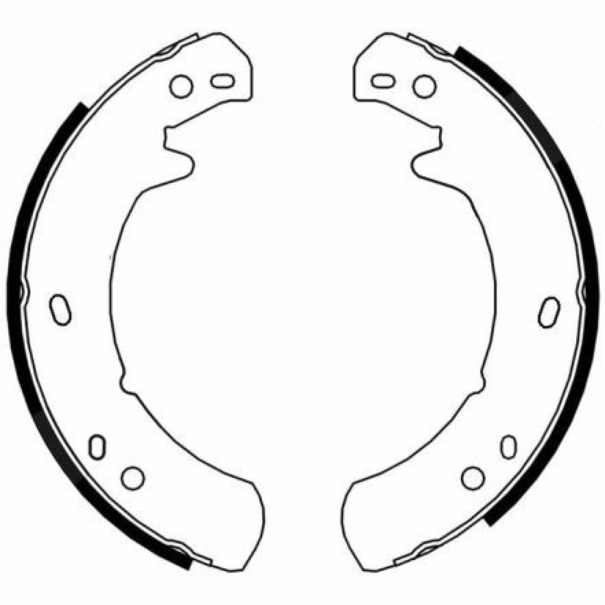 Колодки барабанные к-кт TRIALLI GF 4605 preview 4