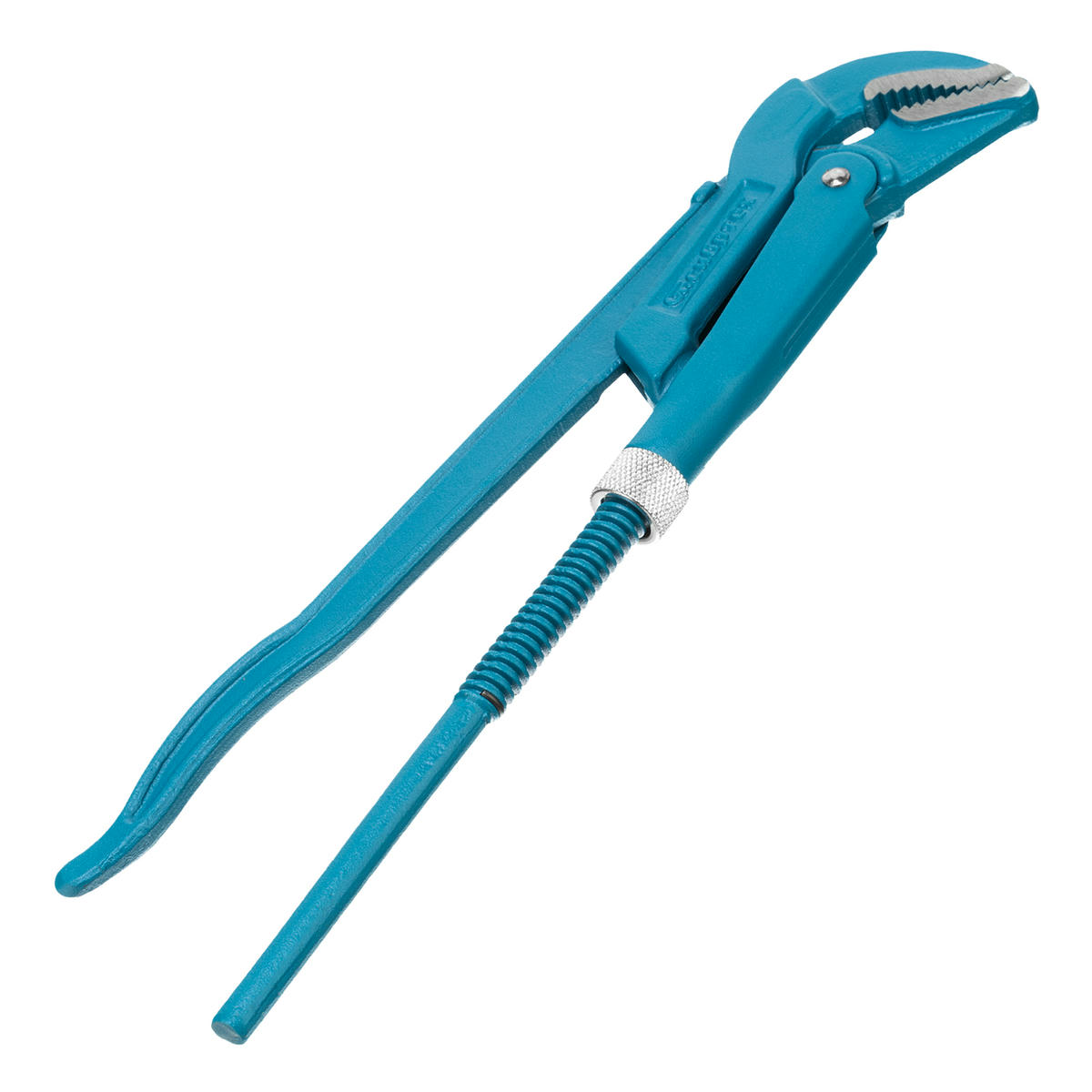 СИБРТЕХ 15736 Ключ трубный рычажный, 320x40 мм, с изогнутыми губками preview 1