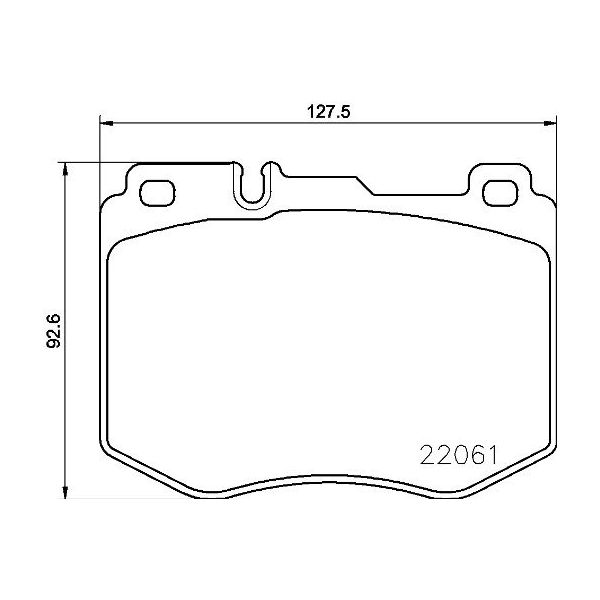 Колодки тормозные передние к-кт TRIALLI PF 4288 preview 2