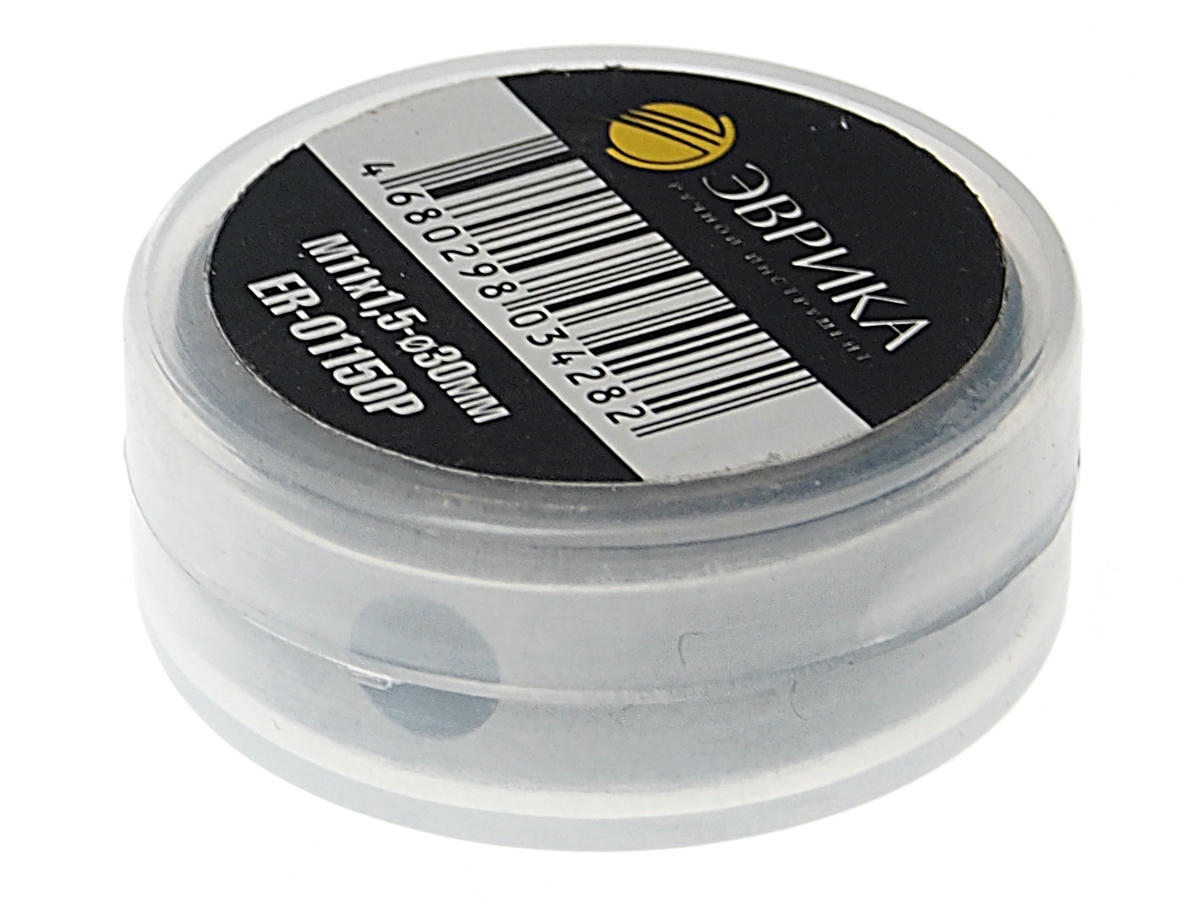 Плашка M11x1,5-o30мм, в пластиковом футляреЭВРИКА preview 1