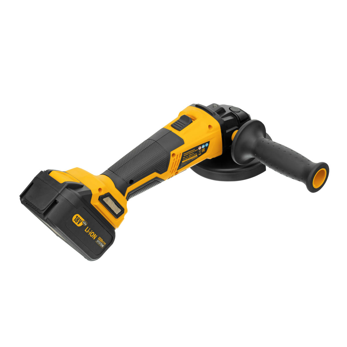 Машина углошлифовальная BLG-IB-18-125-4 аккумуляторная бесщет. Li-ion, 18В DENZEL preview 2