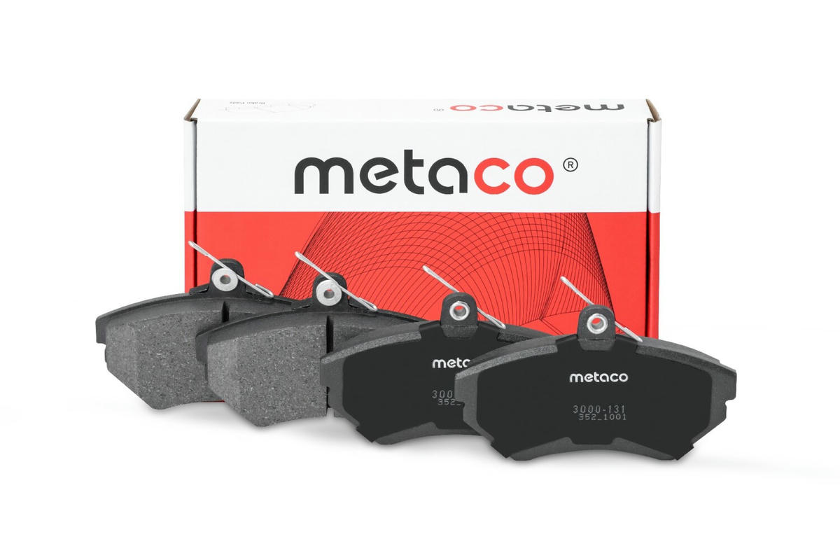 Колодки тормозные передние к-кт metaco 3000-131 preview 1 Колодки тормозные передние к-кт metaco 3000-131 preview 1
