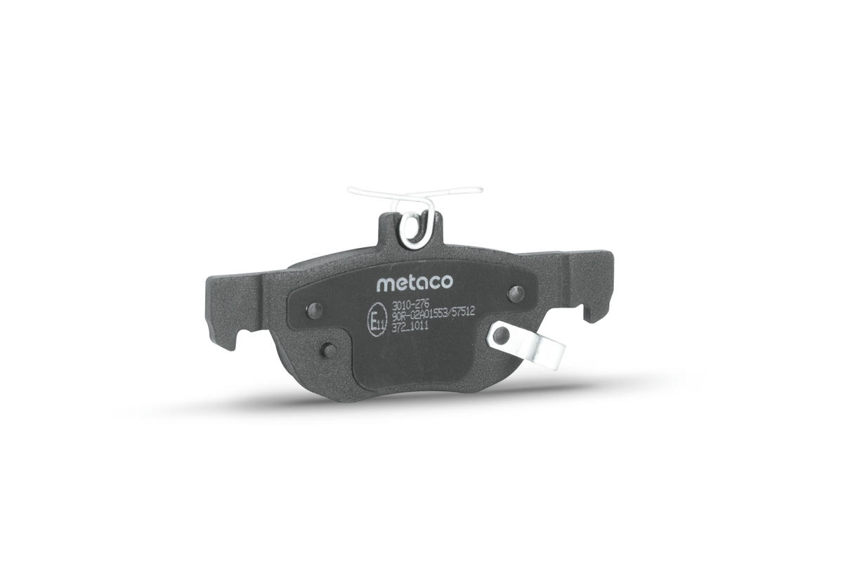 Колодки тормозные задние к-кт metaco 3010-276 preview 2